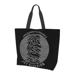 joy division Women Shoulder bag UNKNOWN PLEASURES 40X50cm Tote bag Shopping handbag Convenient Travel Book Custom Logo