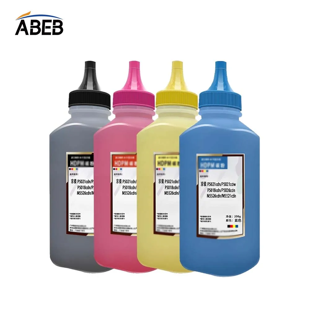 200g TK5230 Toner Powder For Kyocera ECOSYS P5018cdn P5021cdn P5026cdw M5521cdn M5526cdw High Compatible Imports Toner Refil
