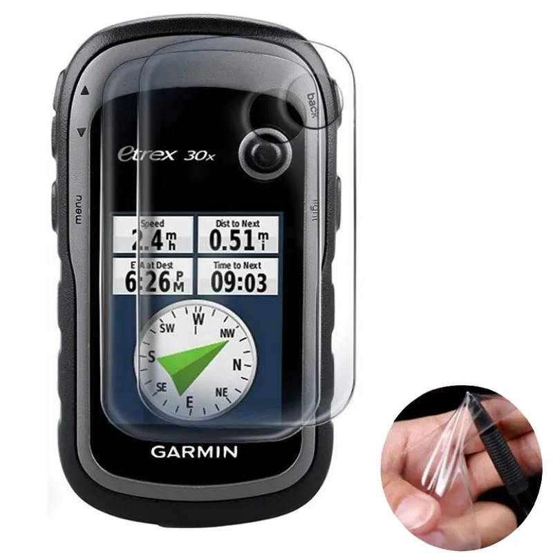 3 pçs filme protetor de tela capa protetora macia para garmin etrex 10 20 30 10x 20x 30x 22x 32x 201x 209x 301 309x 221x 229x 329x