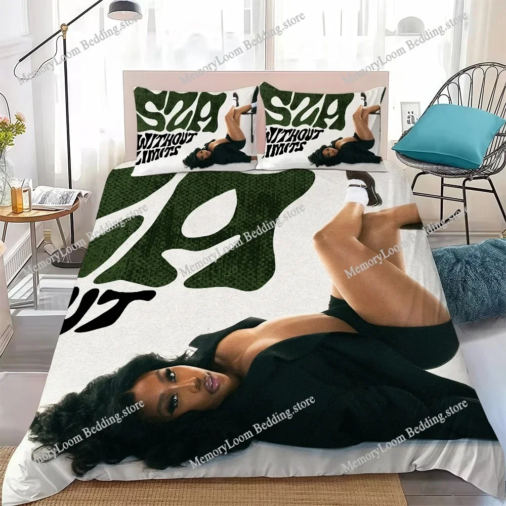 Hot Singer Sza Lana Duvet Cover Set Home Style Bedding Soft Laundry Cotton Bed Four Seasons Student Dormitory Home Textile