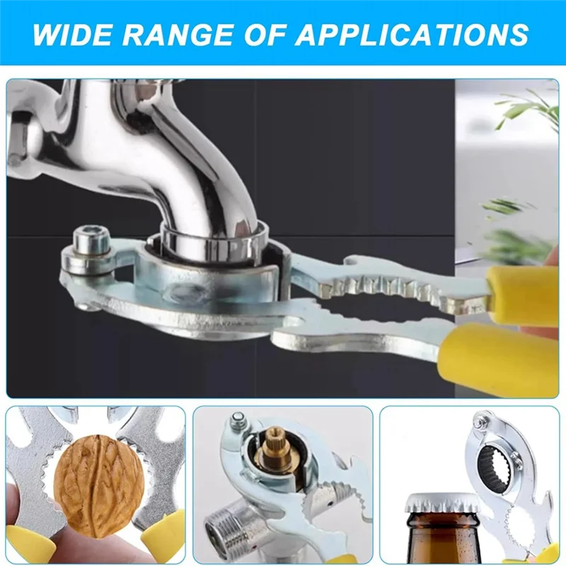 

RALCA-6 Pcs Faucet Aerator Removal Wrench Tool, 2 X Sink Faucet Bubbler Aerator Wrenches Kit + 4 X M24 Aerator For Sink Faucet