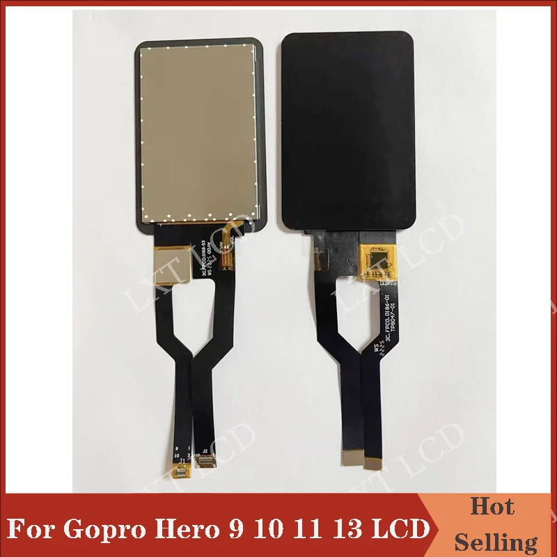 For Gopro Hero 9 10 11 13 Original LCD Screen Display With Touch + Back Cover Frame Repair Replacement Part