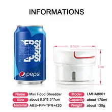 Mini garlic and vegetable crusher #2