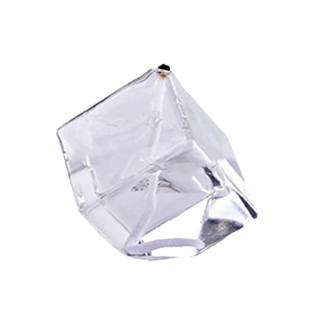 blown Refillable Glass Lamp Burning Lamp craft Smokeless Tealight Holder