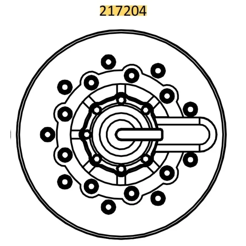 

Крышка ступицы CROSSRC DC8 217204 CS-97401022