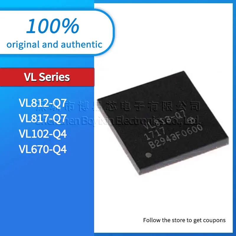 

VL812-Q7 VL817-Q7 VL102-Q4 VL670-Q4 Black plastic housing