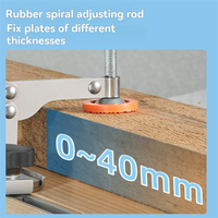 A03F-2Xtoggle Clamps Workbench Clamping Clamps Heavy-Duty Quick-Release Push Pull Foot Clamp Latch For Woodworking