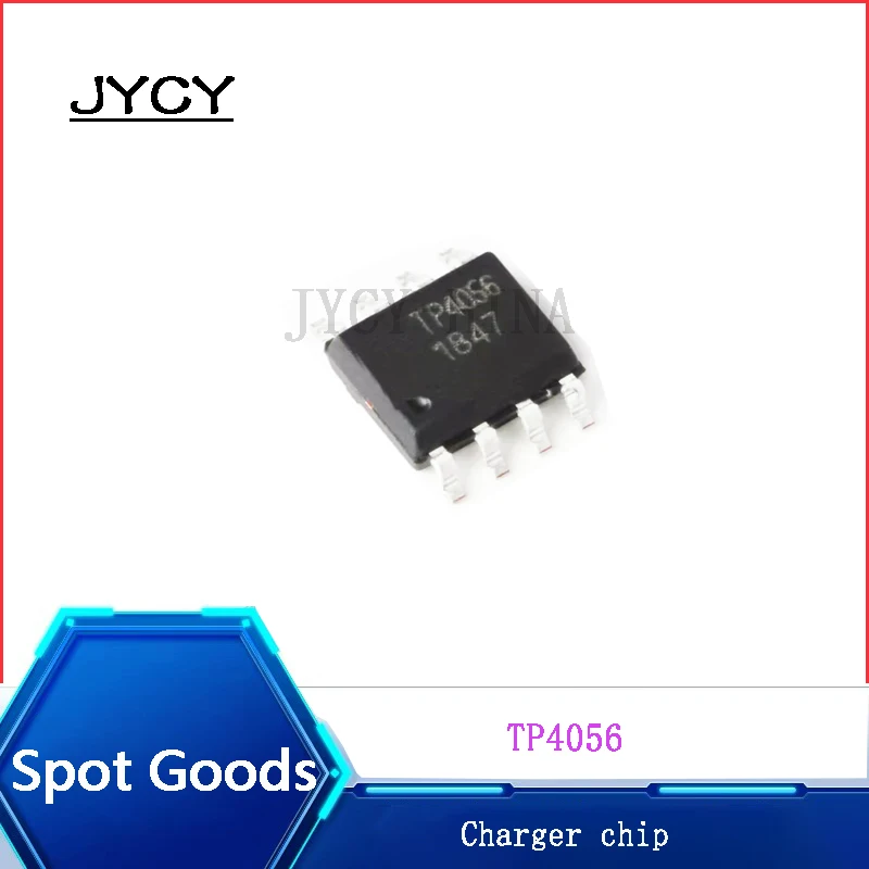 10pcs/lote TP4056 Brand new and original TP4056E SOP-8 SMD TC4056A 1A Lithium Battery Charging Chip