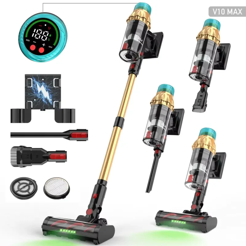 650W 29.6V Multi-Way Cleaning Tube Handheld Vacuum Cleaner Household Stick Vacuum Cleaner High Power Cordless Vacuum Cleaner