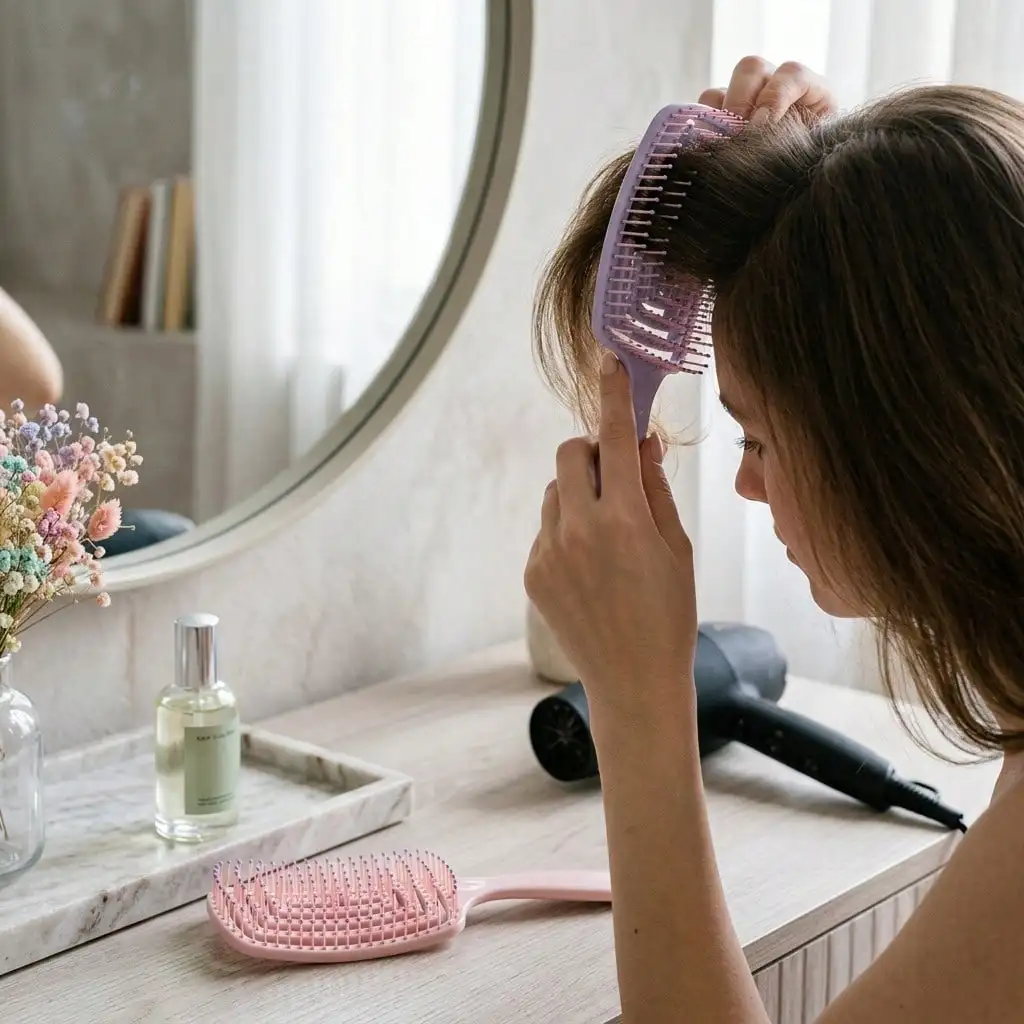 

2Pcs Hair Combs, Volumizing High Crown Combs For Daily Hair Styling And Care