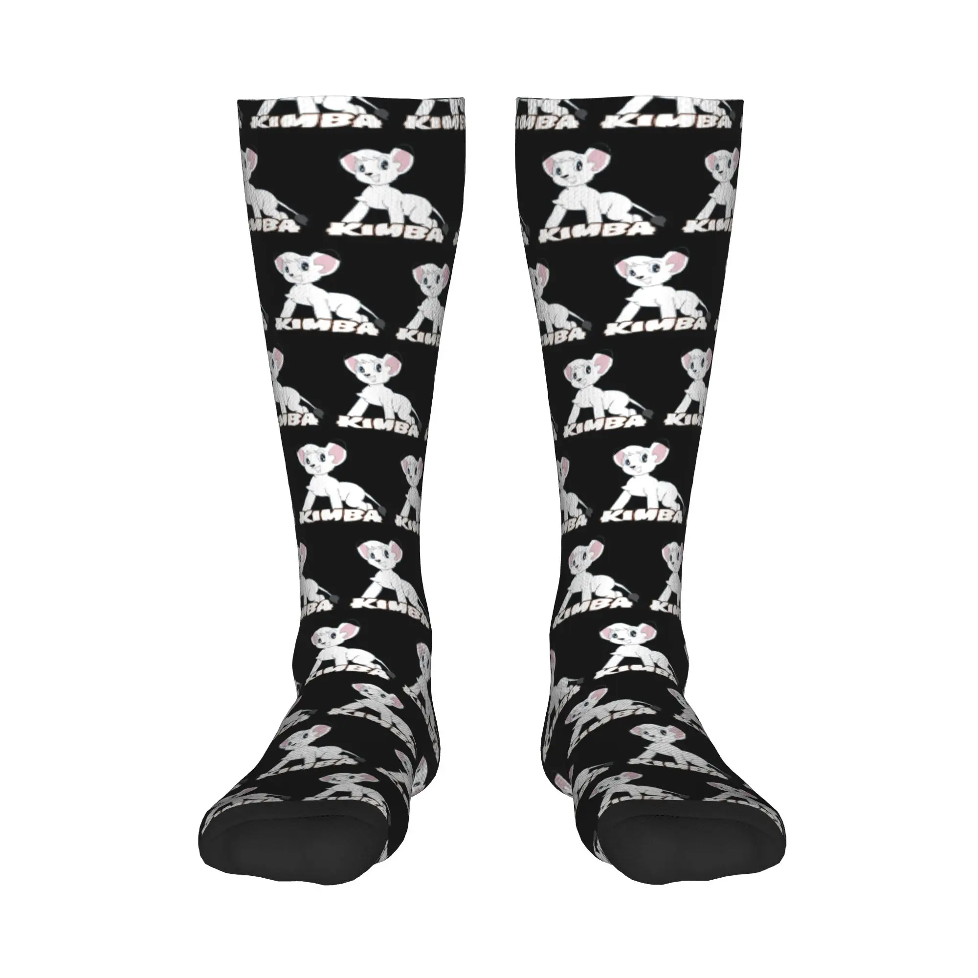 All Seasons Crew Stockings Kimba White Lion Socks Harajuku Casual Hip Hop Long Socks Accessories for Men Women Gifts