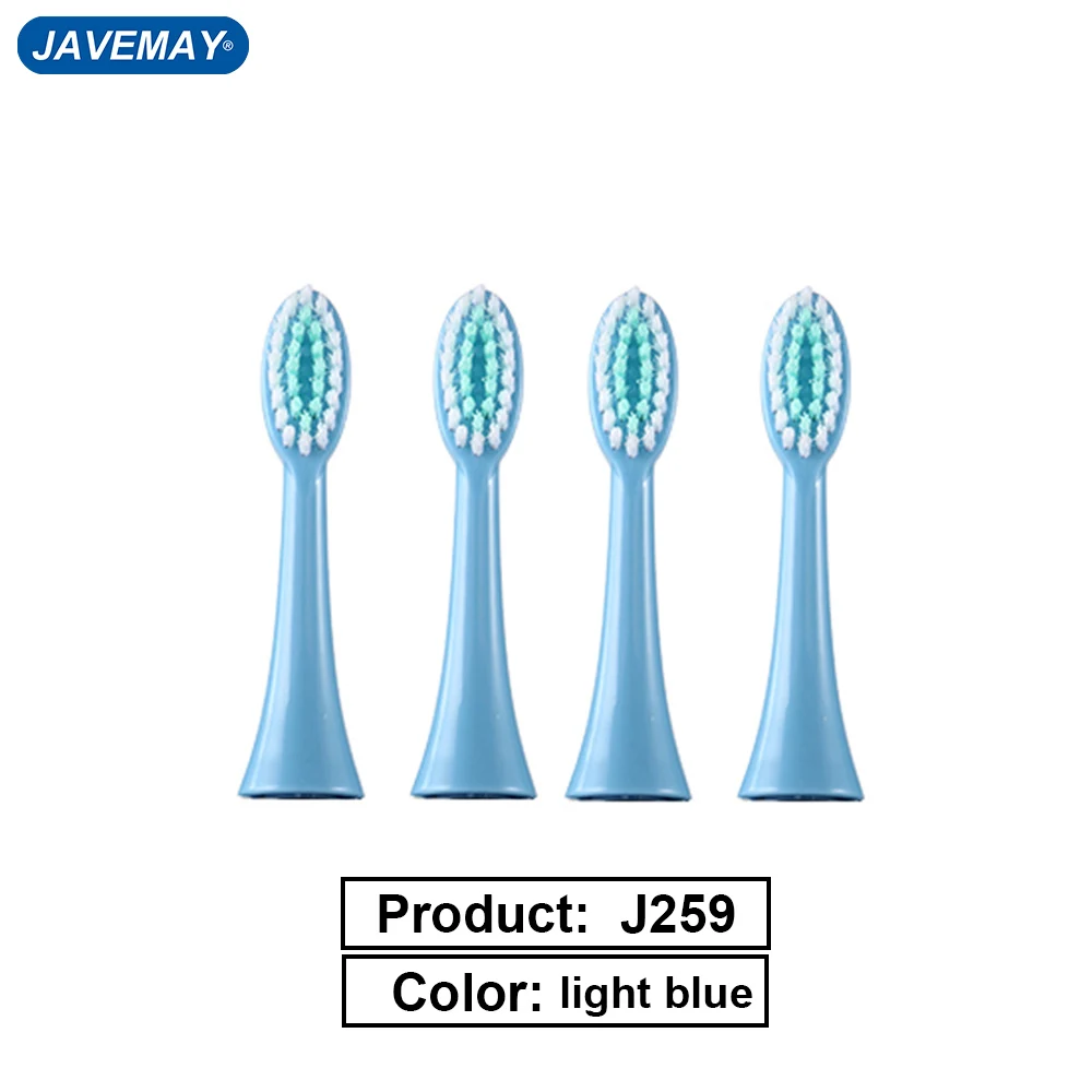 

Electric Toothbrush Head Soft Brush Head J259BRUSHHEAD Sensitive Replacement Nozzle for JAVEMAY J259