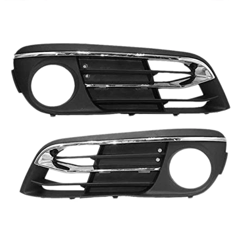 

Car Front Bumper Fog Light Grille Trim Panel for BMW F10 F11 520I 525D 528I 535I 535IX 550I 51117331769 51117331738