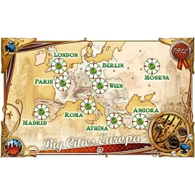 Asmodee Ticket to Ride - Europe 1912 Expansion Pack