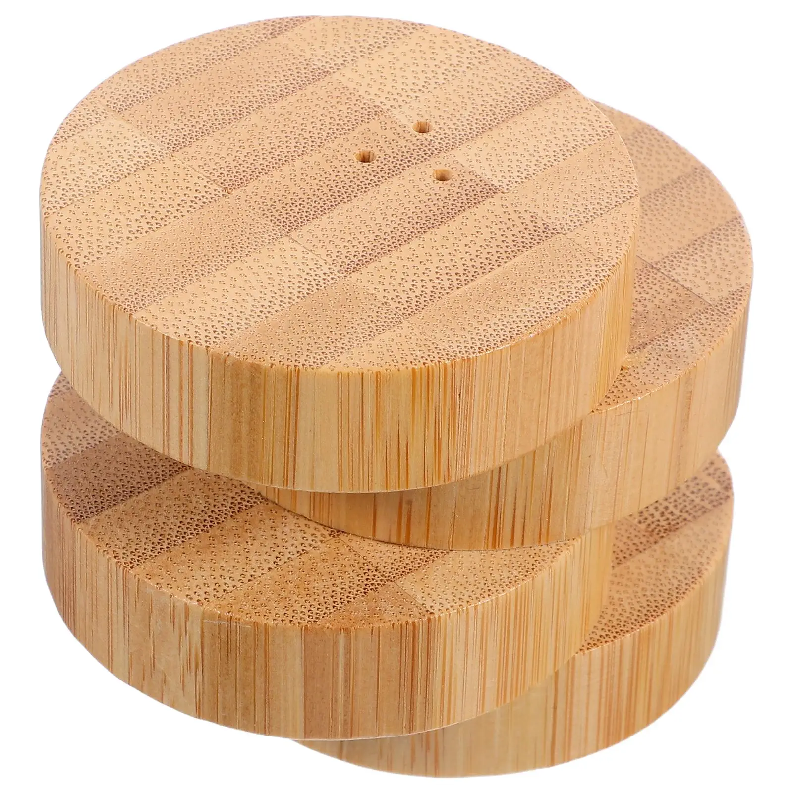 

Laminated Seasoning Jar Kitchen Condiment Containers Spice Rack Bamboo for Travel