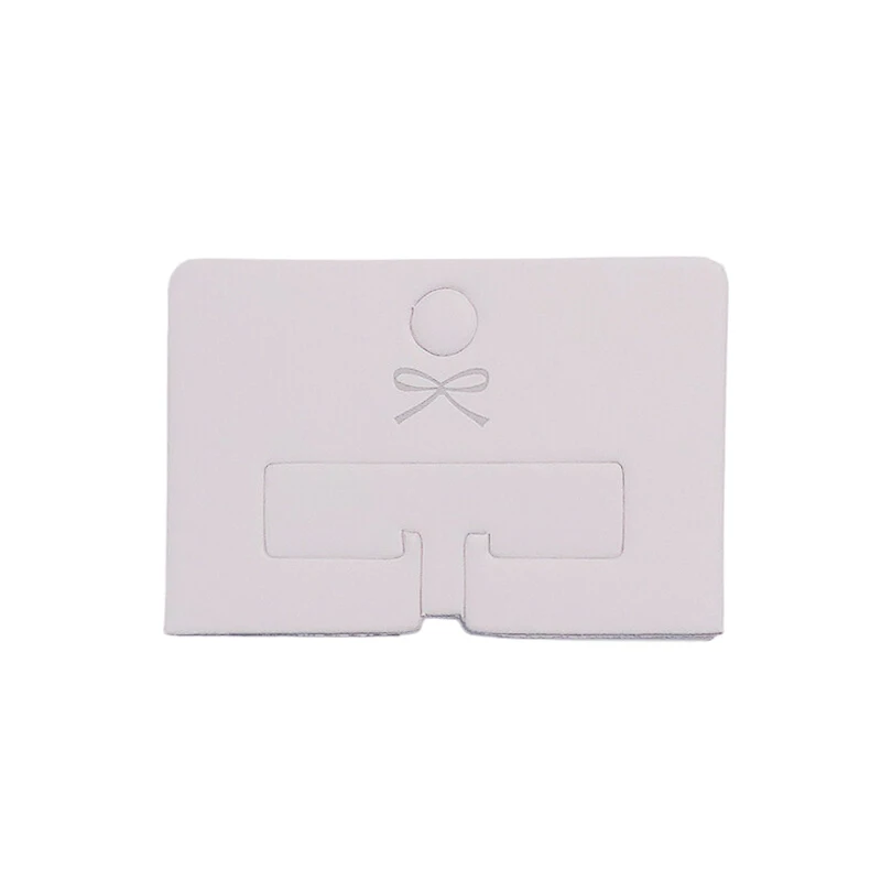 

Hot Selling 50Pcs Simple Hairpin Display Cards Hair Clip Packaging Paper Card Tags Daily Accessories Holder