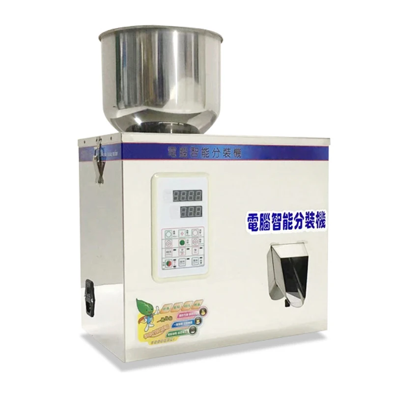 

1-120g/1-200g Particle bag tea Packaging Machine Hardware Nut Powder Granule Digital Control Automatic Weighing Filling Machine