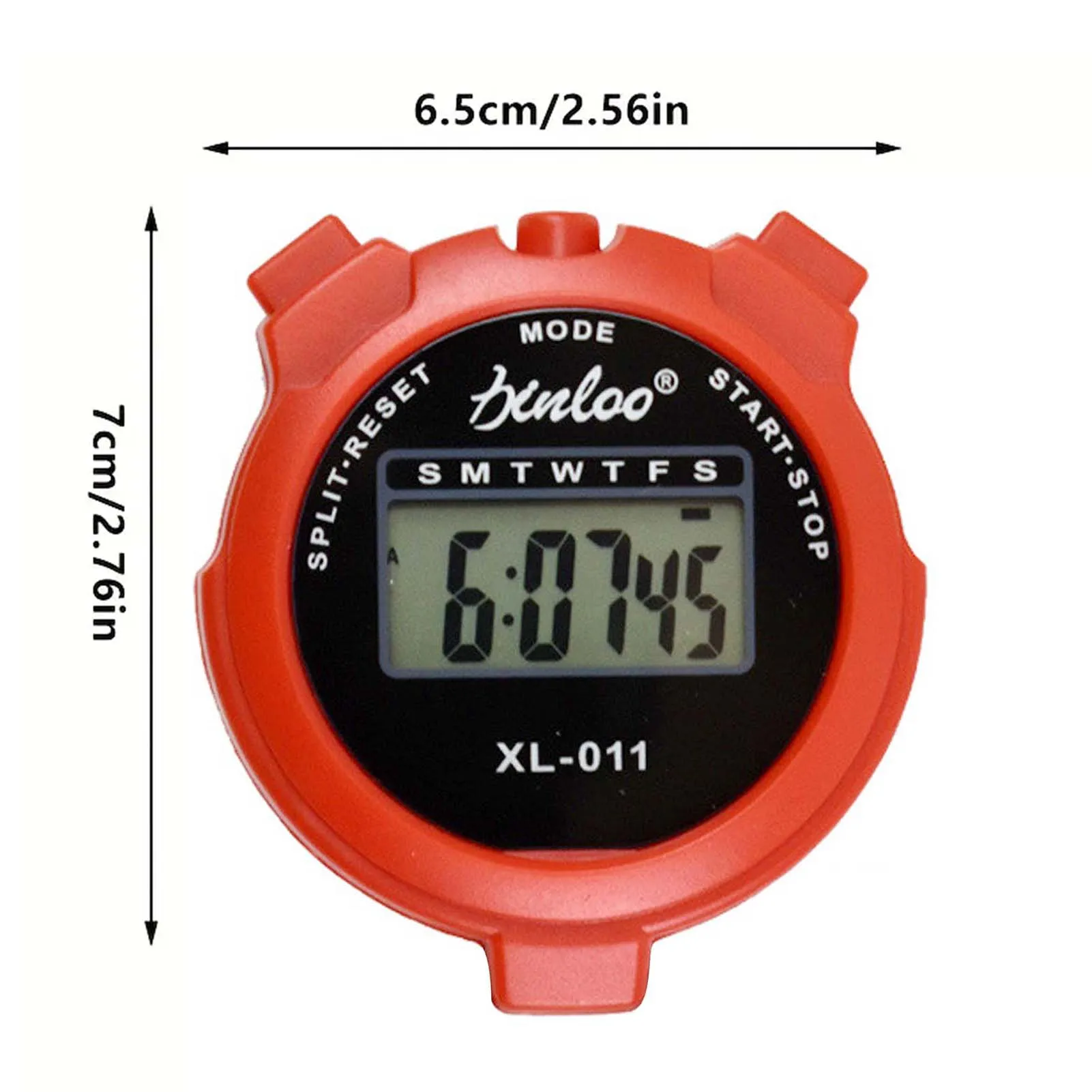 Electronic Digital Stopwatch Timers With Stop and Restart Function Countdown Design Suitable for Running Training