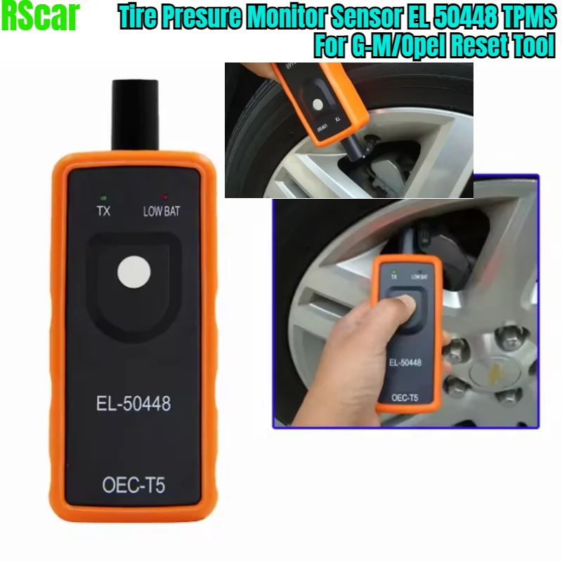 NEWBest Auto TPMS EL-50448 OEC-T5 For Opel/GM Tire Pressure Monitoring System TPMS Reset Tool Automobile Tire Pressure Detector