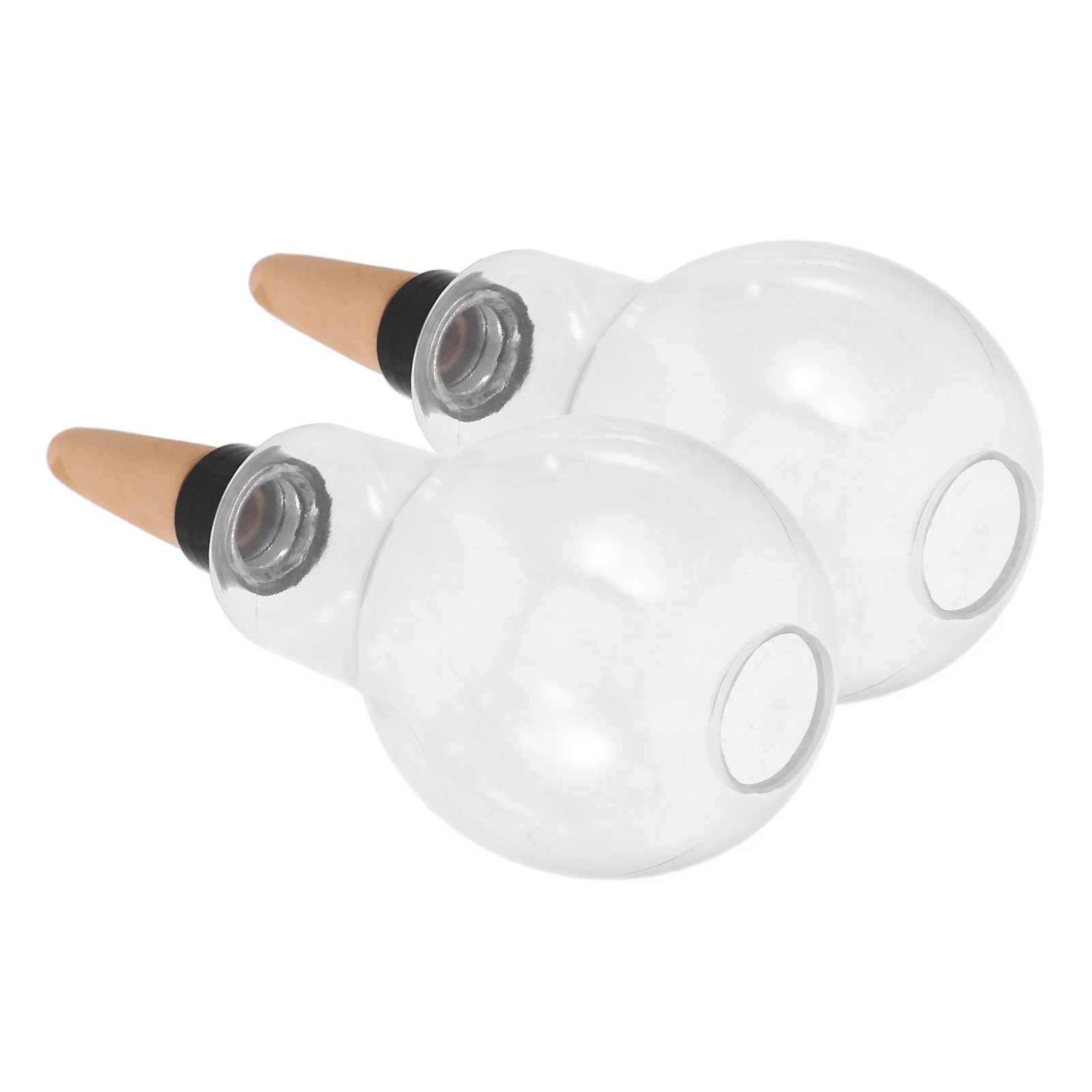 

2Pcs Automatic Plant Waterer Self Watering Bulbs Planter Insert Watering Globes Indoor Outdoor Plants Automatic Plant Waterer