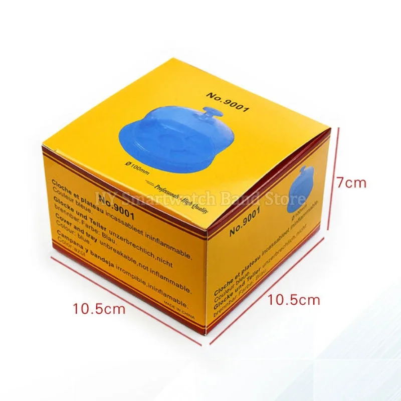 6-слотовый пылезащитный лист для часов с коробкой для часовщиков, механизм часов, пылезащитный чехол, держатель деталей для часов, лоток, защитные детали, аксессуары