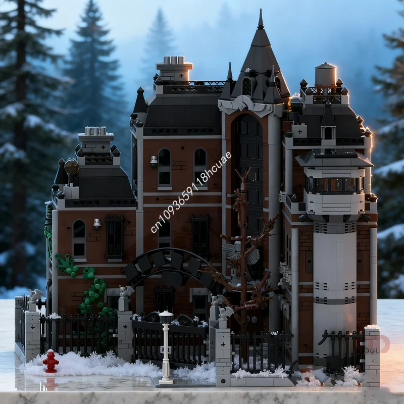 

5088 шт. MOC Arkham Ascended Super Heroes DCD модель строительные игрушки блоки строительство Рождественский подарок сборка идея образование дети