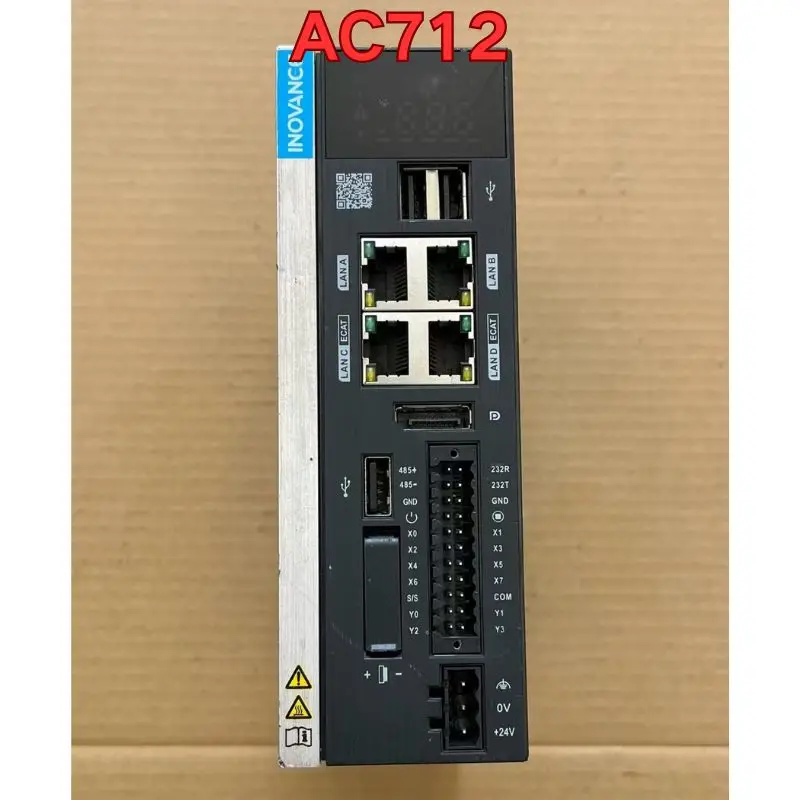 Second-hand AC712 PLC controller function test is normal Latest Pricing for 2026