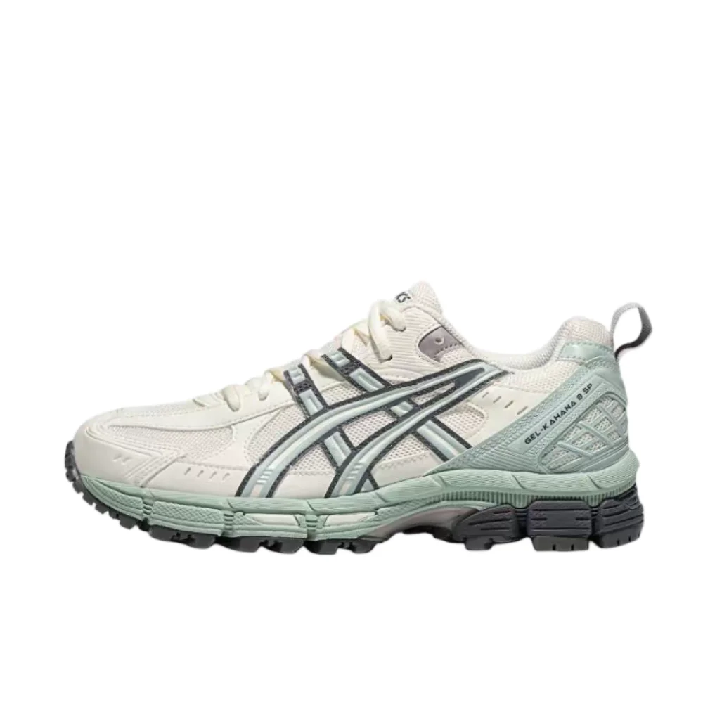 ASICS Gel-Kahana 8 SP Comfortable Versa Durable Breathable Low-Top Sprint Running Shoes for Women in White Colorway 1012B870-101