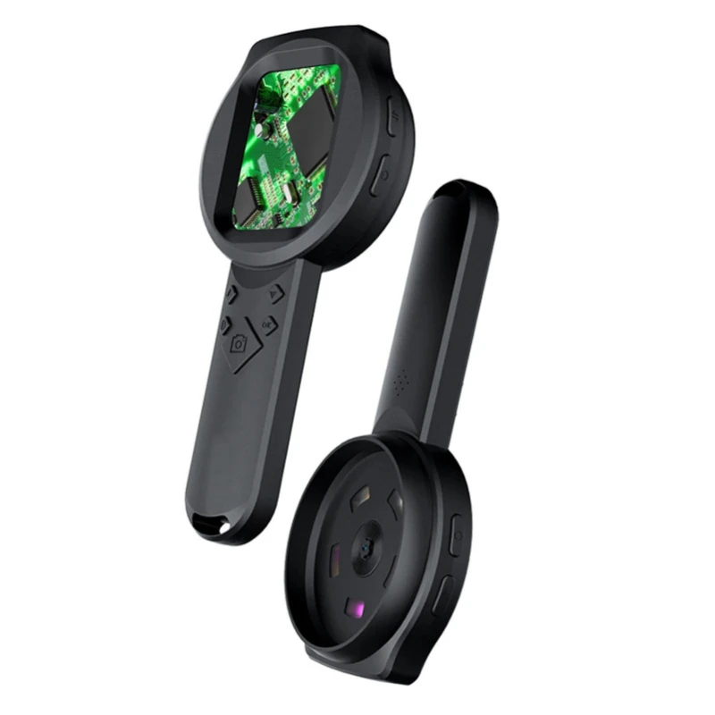 

Handheld Digital Magnifier 2.8in IPS Screen Portable 2MP 1000X Magnifying Glass with Light 4 Zoom Buttons 12 Languages