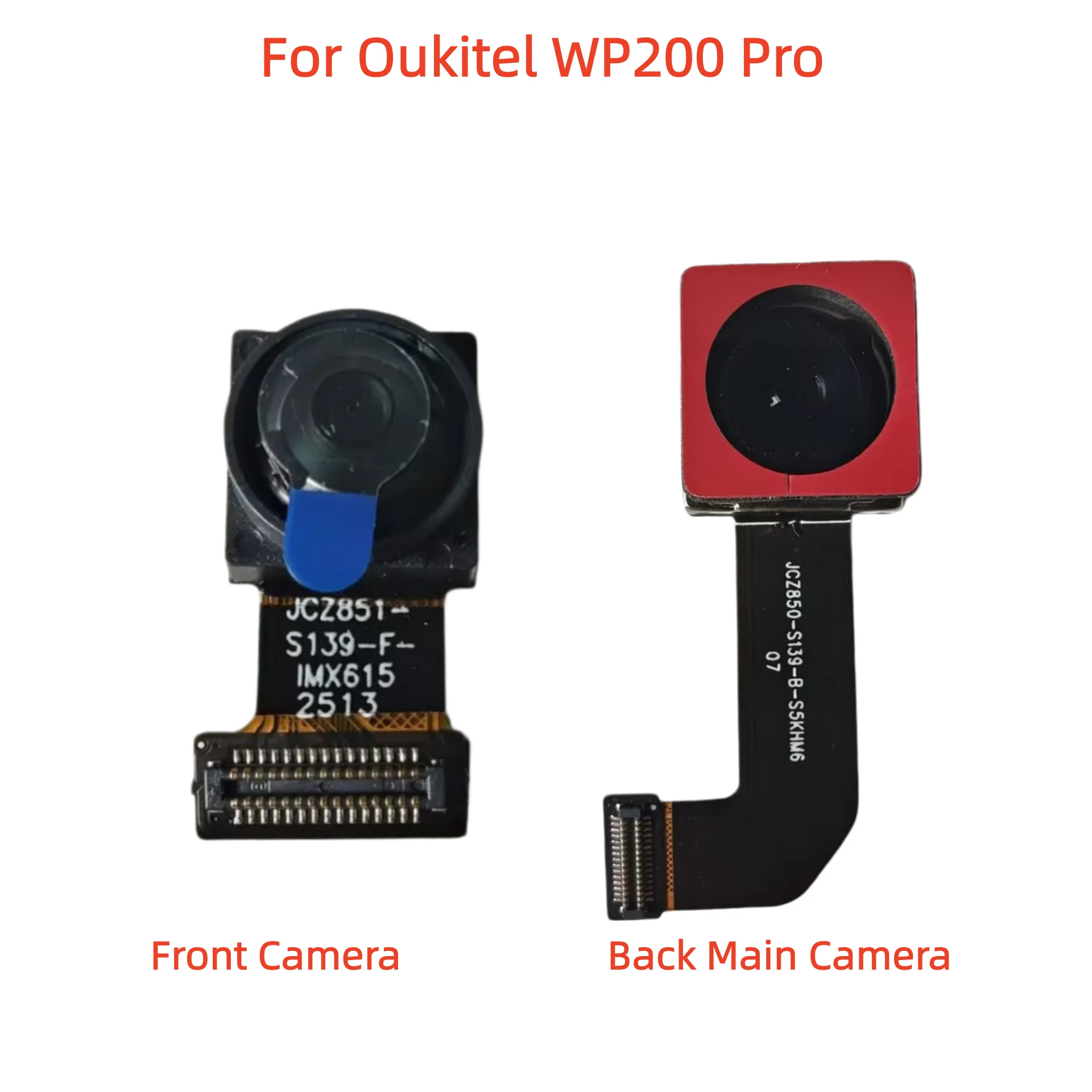 New Original OUKITEL WP200 Pro Phone 32MP Front Camera 108MP Rear Main Camera Back Camera Module Repair Parts