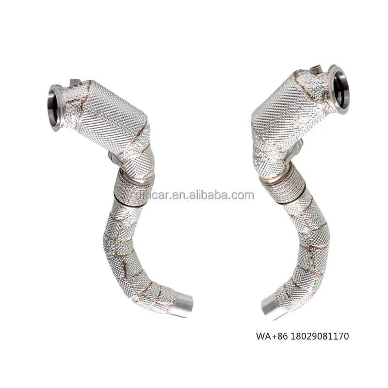 

Suitable for X5MX6M F85F86 4.4T Insulated Stainless Steel High-performance Downpipe Automotive Exhaust Pipe