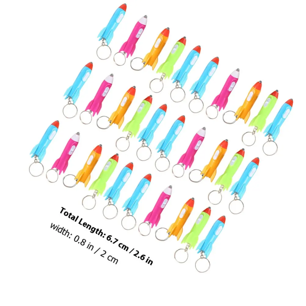 30Pcs Head Keychains Creative Designed Pendant Multipurpose Bag Hanging Ornament Luminous Keychain Keychains