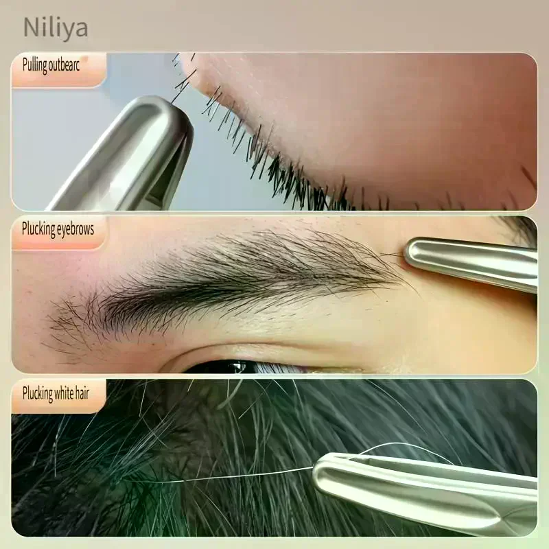 

Пинцет премиум-класса с круглой головкой для удаления бровей и лица. Бесшовные зажимы, прецизионные короткие волосы. Легкое расчесывание бровей.