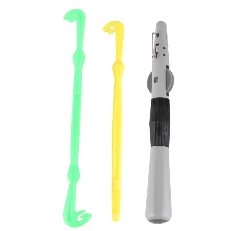 

Fishing Hook Tier Line Tying Tool with Sub-line + Single&Double Hook Fast Knot Tyer - Aliexpress