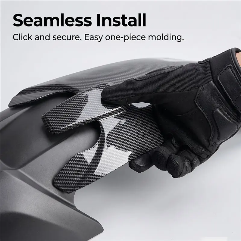 Rear Hugger Splash Cover For Triumph Trident 660 Trident660 2021-2025 Trident 800 2026 Motorcycle Accessories Carbon Fiber