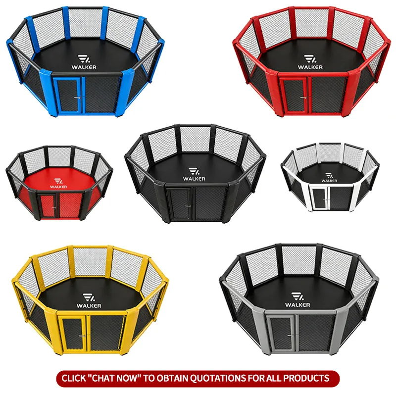 International Game Mobile Platform MMA Octagon Cage For Boxing Equipment And Events