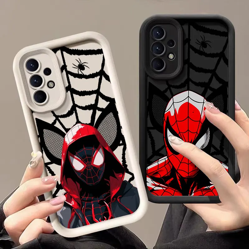 Marvel Spider-Man Gwen Cool Phone Case For Samsung Galaxy A14 A15 S21 S22 S23 S24 FE Plus Ultra A25 A35 A52 A53 A54 A55 5G Cover