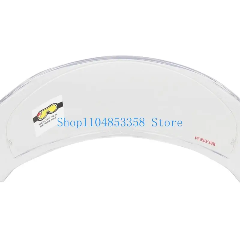 

652F мотоциклетный шлем, пленка, противотуманный водонепроницаемый шлем, козырек, щит, патч, наклейка для