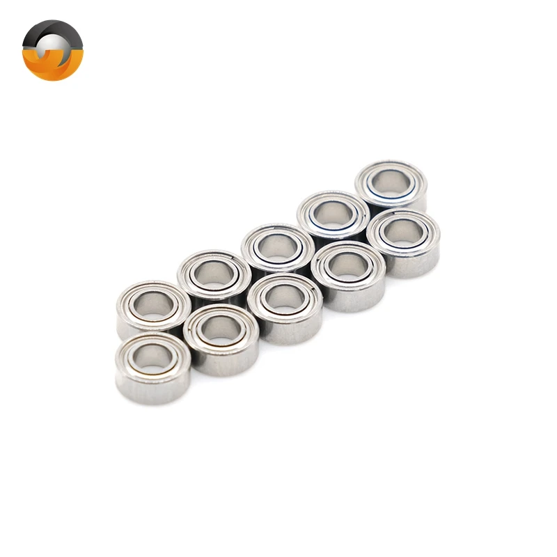 10PCS SMR63ZZ 3x6x2.5mm L-630ZZ WA673ZZA Miniature Stainless Steel Bearing 440C Material ABEC-7