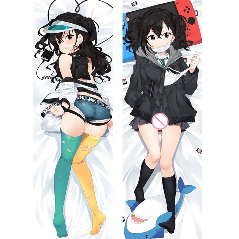 

Anime Dakimakura Pillow Cover Peach Skin Hugging Body Pillowcase Otaku Bedding Pillow Cute Cartoon