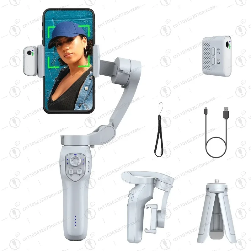 L7Cpro smartphone universal joint, three-axis anti-shake + AI tracking, folding and carrying tripod, a must for creators