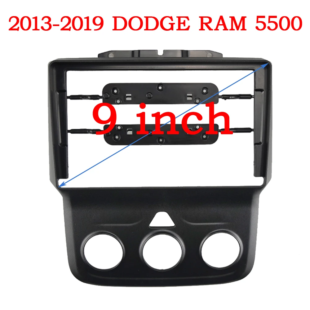 9 дюймов для DODGE RAM 1500 5500 2012-2019 автомобильное радио стерео GPS MP5 Android плеер головное устройство 2 Din панель приборной панели корпус