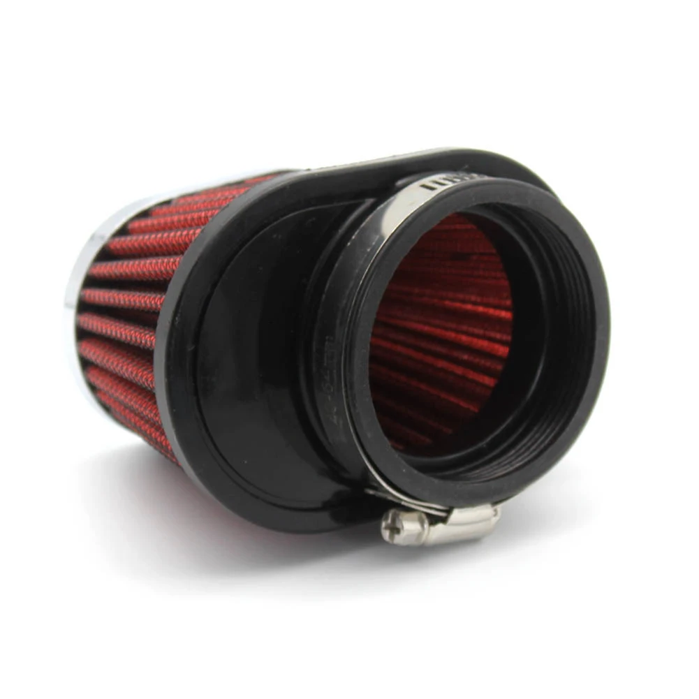Clean Slightly Different Cylinder Stainless Steel Red Red Stainless Steel Carburetor Intake Air Filter Pod Cleaner