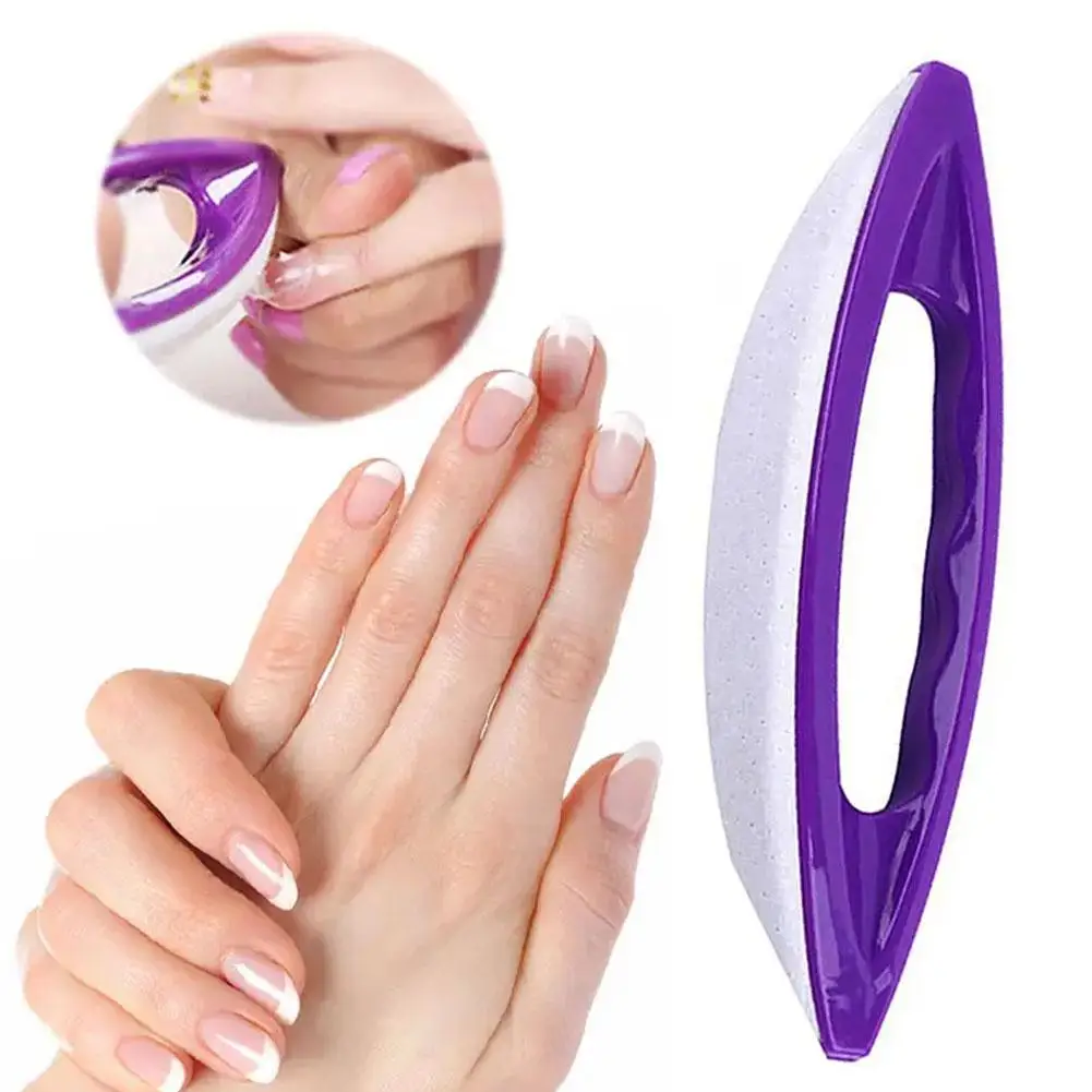 Nail Buffer Polijsten Waxen Bestand Polish Tool Gemaakt Van Het Schapenleer Voor Nail Art Buffing Manicure Nailfile Gereedschap R9Q2