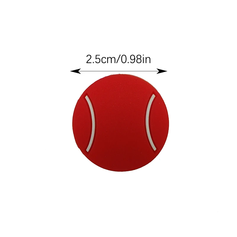 Colorful Tennis Racket Shock Absorber Vibration Dampeners Anti-vibration Silicone Sports Accessories Durable Tennis Accessory