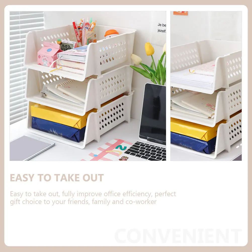 Soporte de almacenamiento de archivos resistente para organización de escritorio de oficina en casa estantes de documentos Premium para carpetas y libros
