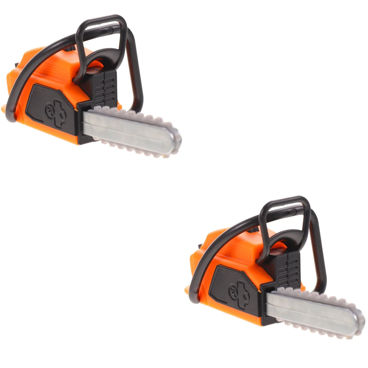 

Set of 2 Mini Chainsaw House Prop Outdoor Ornaments Model Electric Pvc Child Toys