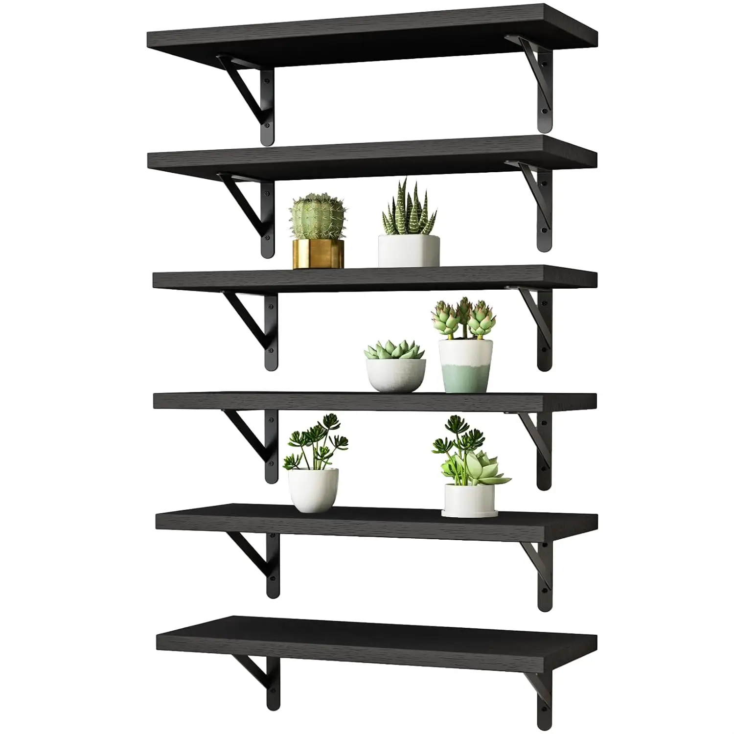 

Wall Shelves for Bedroom, 16.5 Inch Floating Shelves for Wall, Shelves for Bathroom Storage, Living Room and Kitchen De