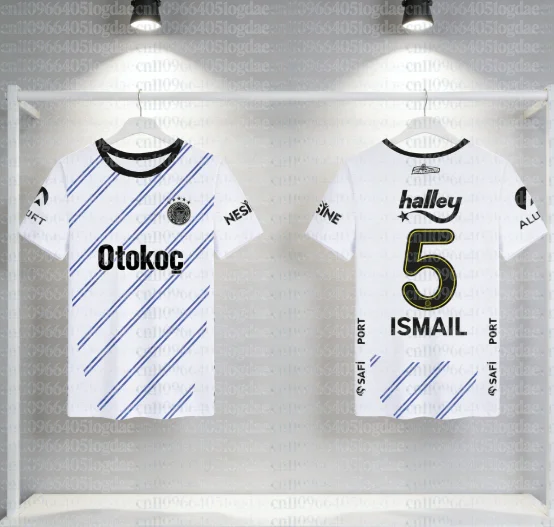Camiseta de fútbol del equipo local Super Fenerbahce Dzeko, camiseta de manga corta para hombres y mujeres, camiseta deportiva con estampado 3D para niños, ropa deportiva
