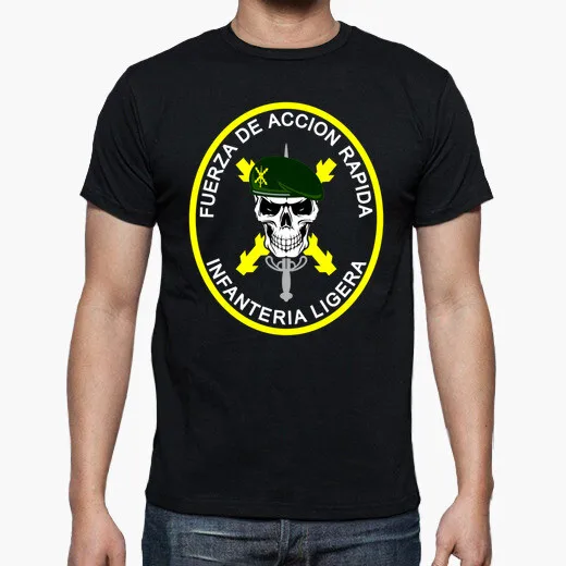 Spanish Legion Rapid Action Force Light Infantry Tercios T Shirt New 100% Cotton Short Sleeve O-Neck T-shirt Casual Mens Top